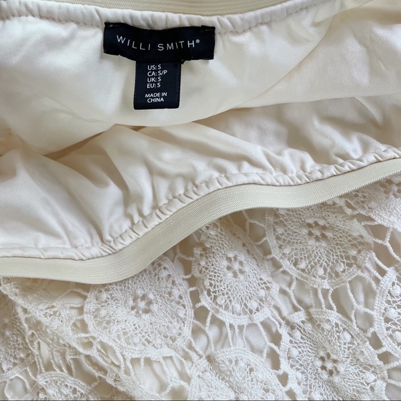 *Bundle Only* Willi Smith Crochet High Low Skirt - Picture 6 of 7